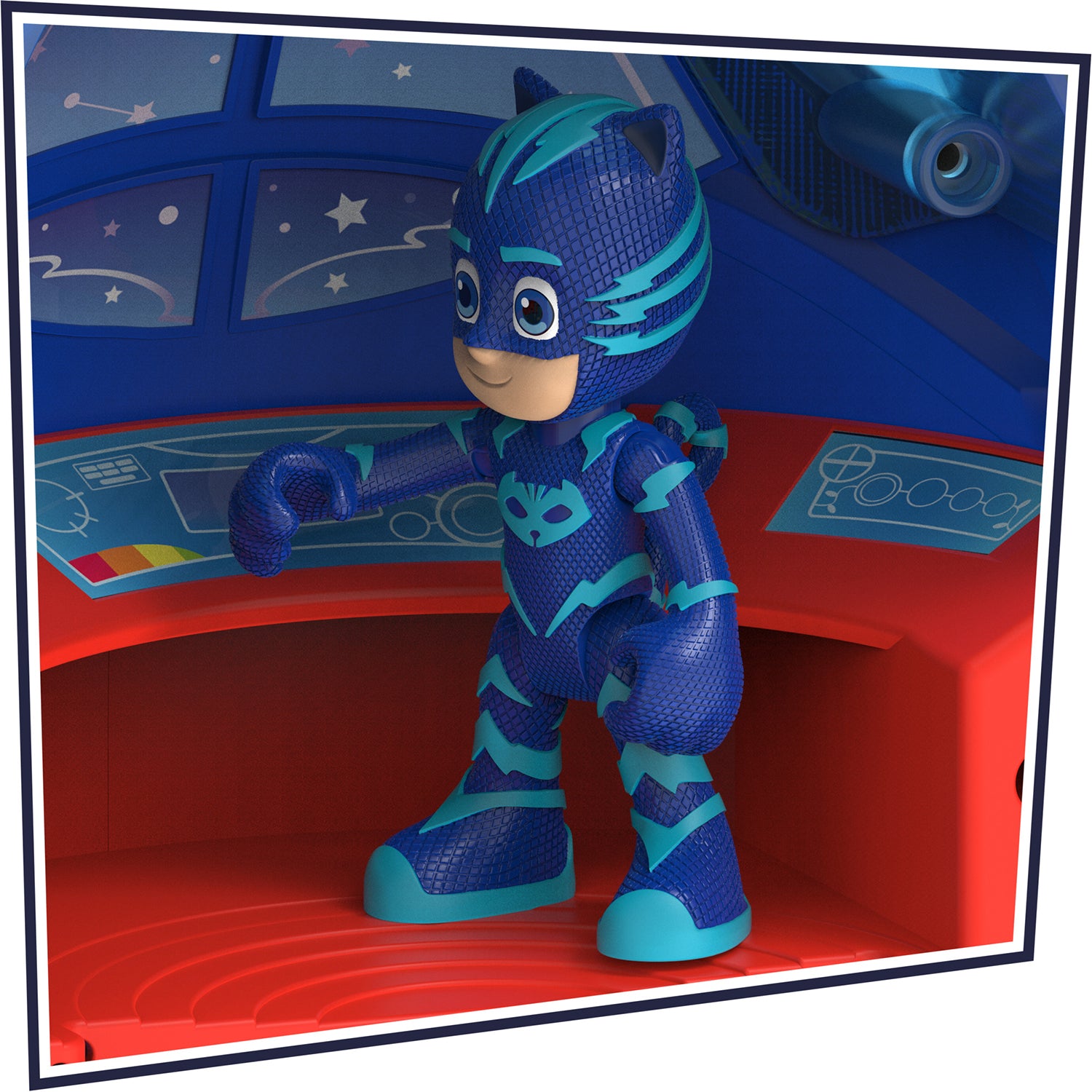 HASBRO - PJ Masks Super pigiamini Quartier Generale 2 in 1 HQ